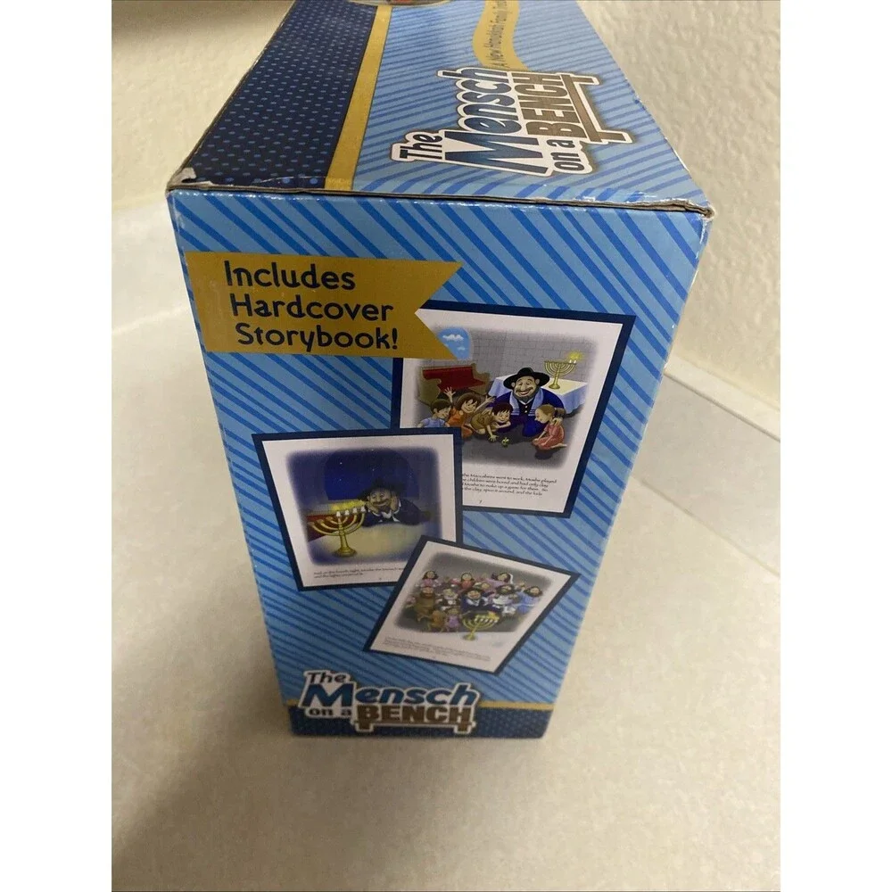 The Mensch on a Bench A New Hanukkah Family Tradition with Doll & Storybook